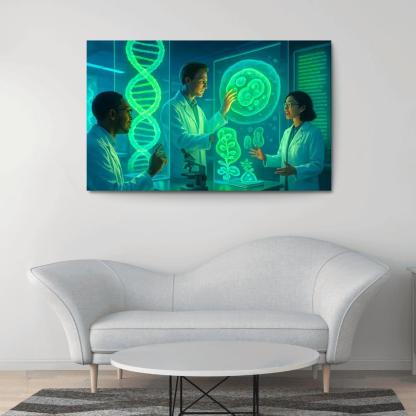 Synthetic Biology And The Future Of Genetic Engineering multi-panel paintings