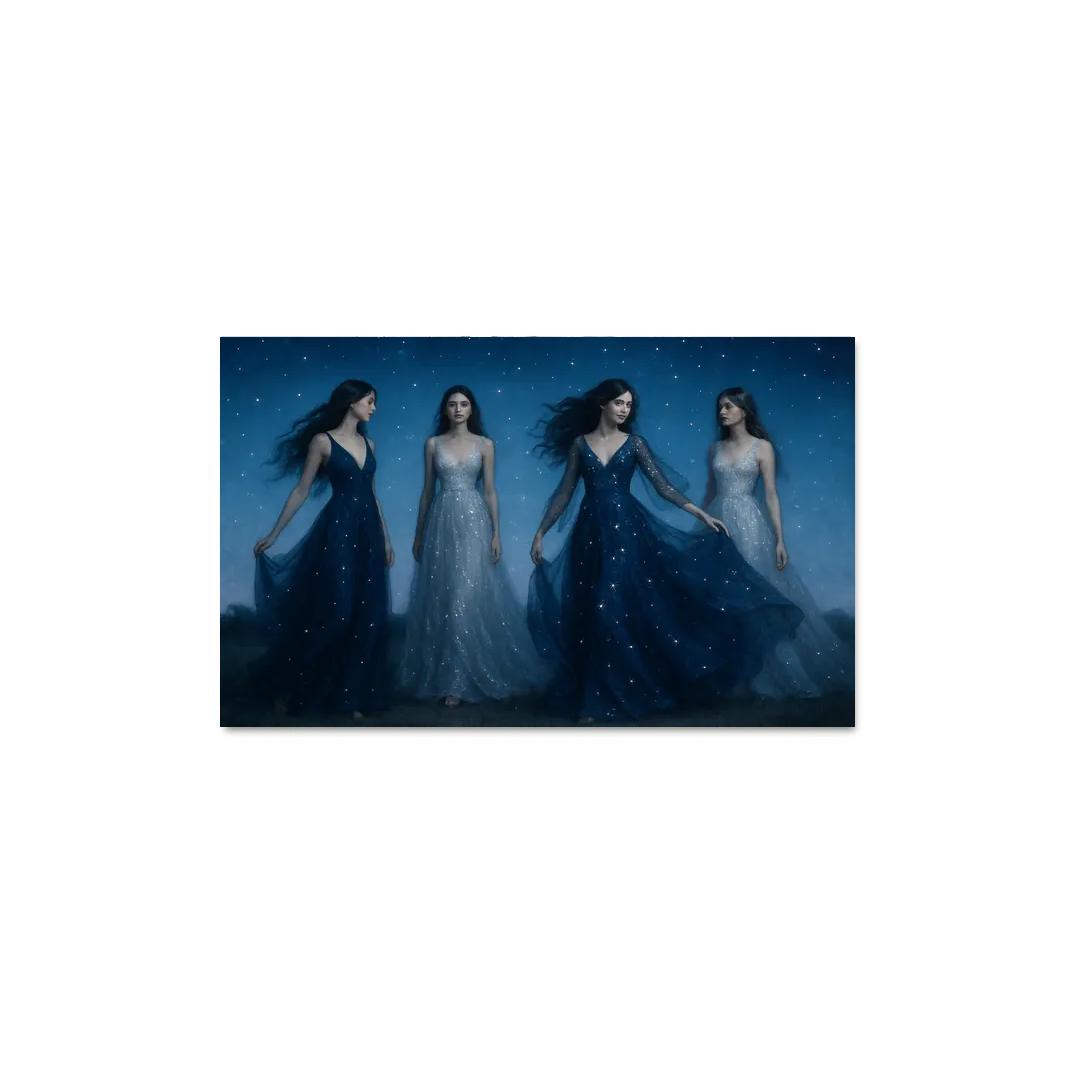 Celestial Silhouettes wall art