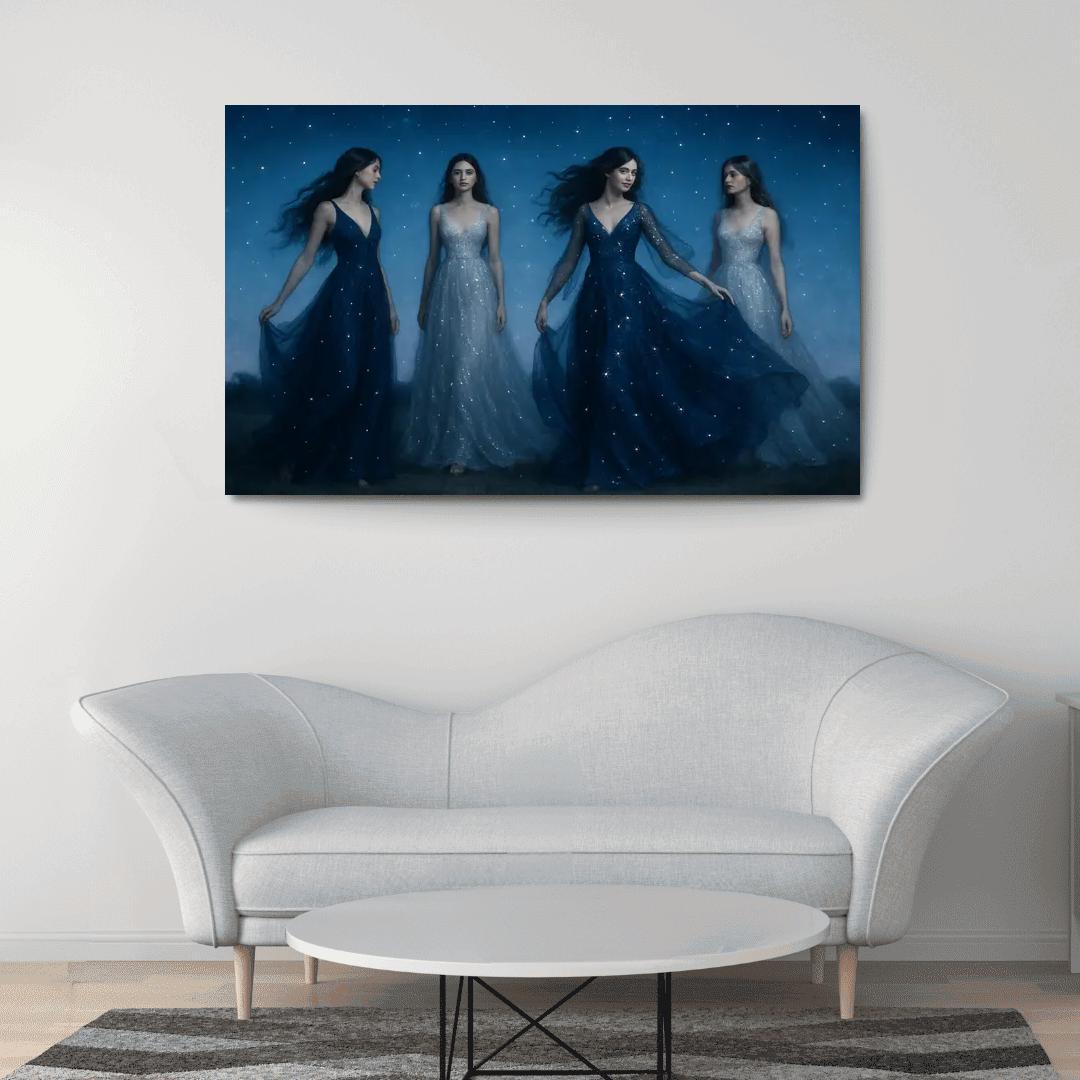 Celestial Silhouettes wall art