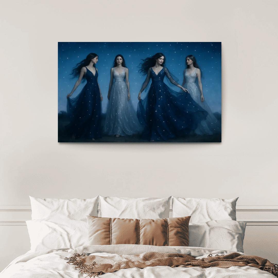 Celestial Silhouettes wall art
