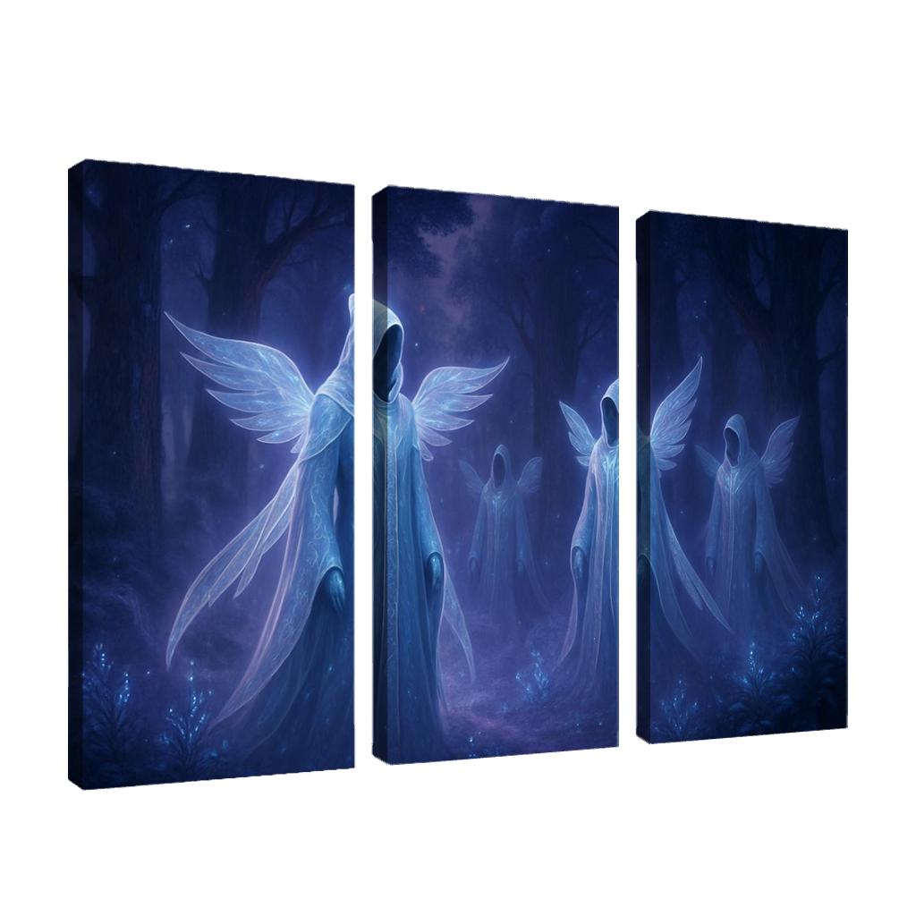 The Ethereal Veilkeepers framed paintings