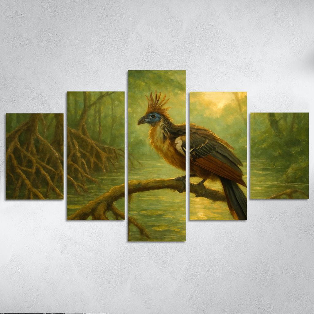 Hoatzin Wetland Forest home decor