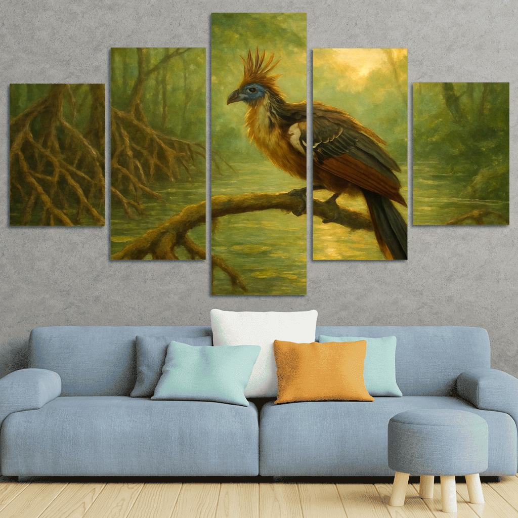 Hoatzin Wetland Forest home decor