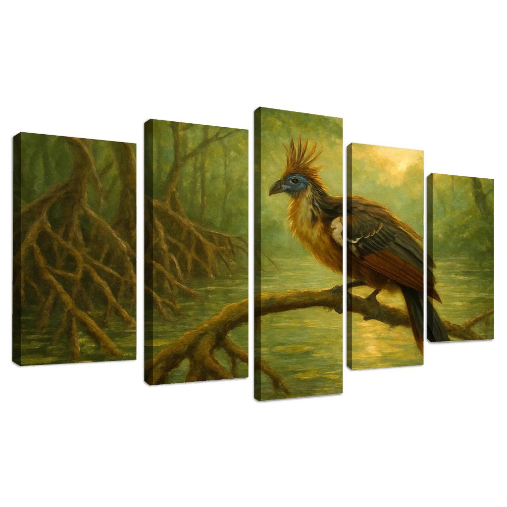 Hoatzin Wetland Forest home decor