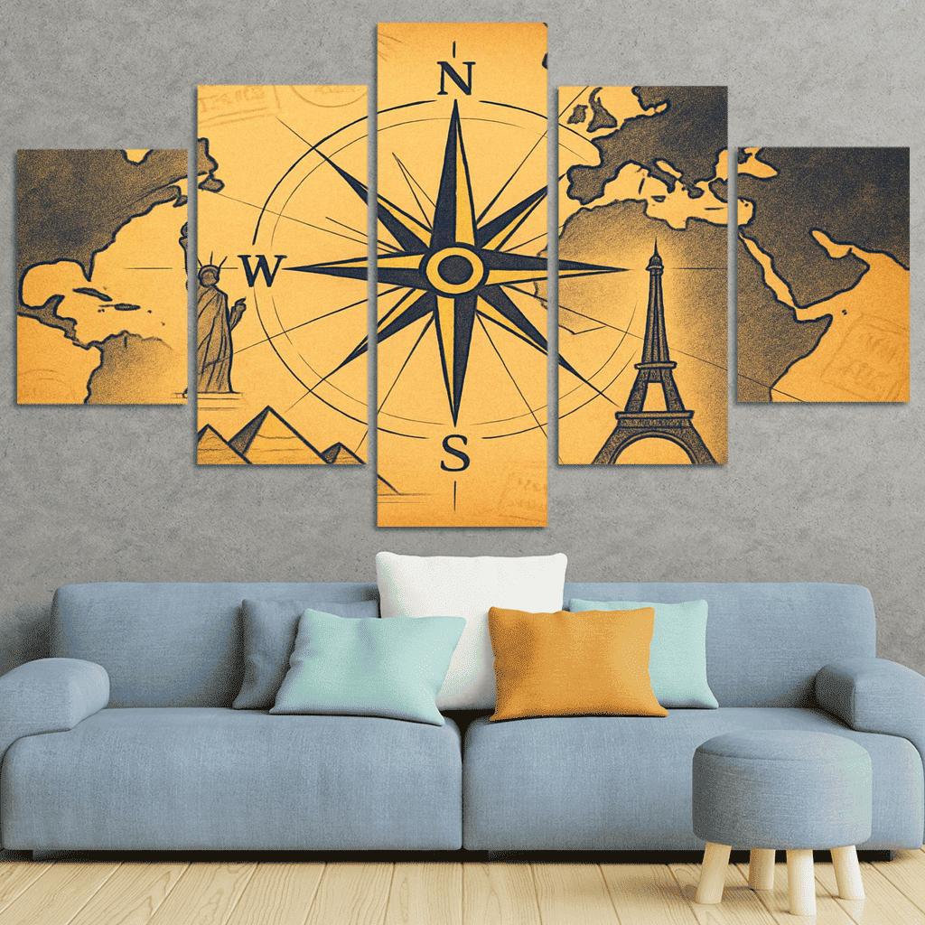 Compass Of Echoes wall decor