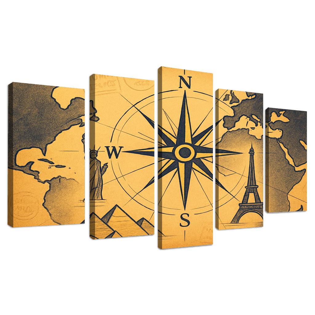 Compass Of Echoes wall decor