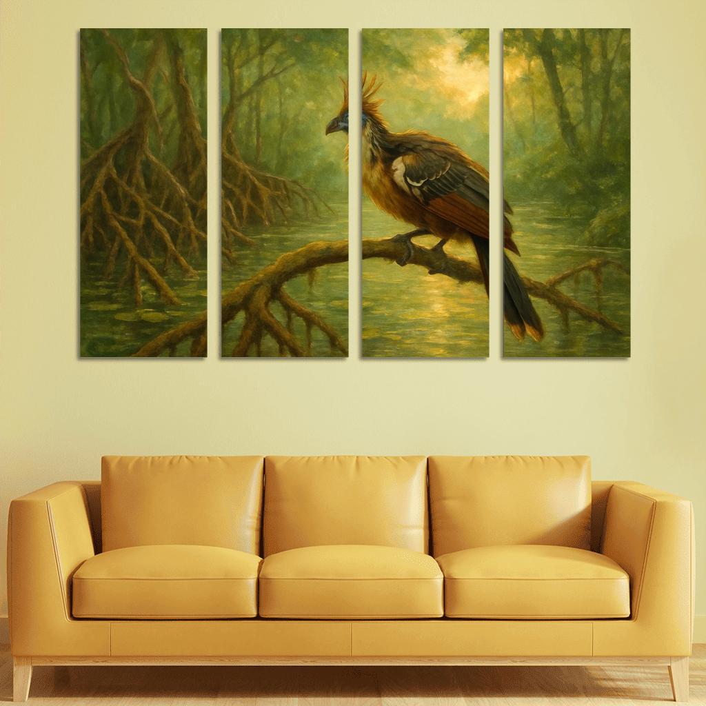 Hoatzin Wetland Forest home decor