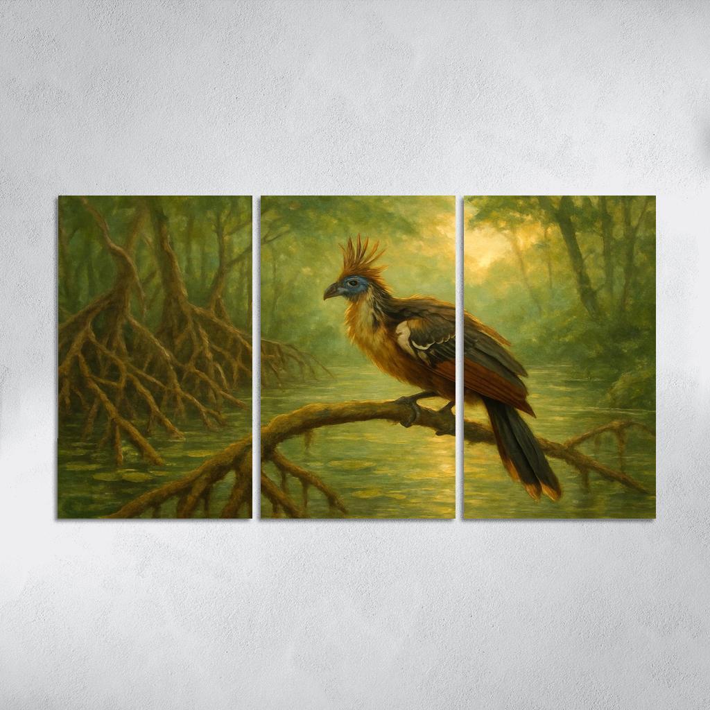 Hoatzin Wetland Forest home decor