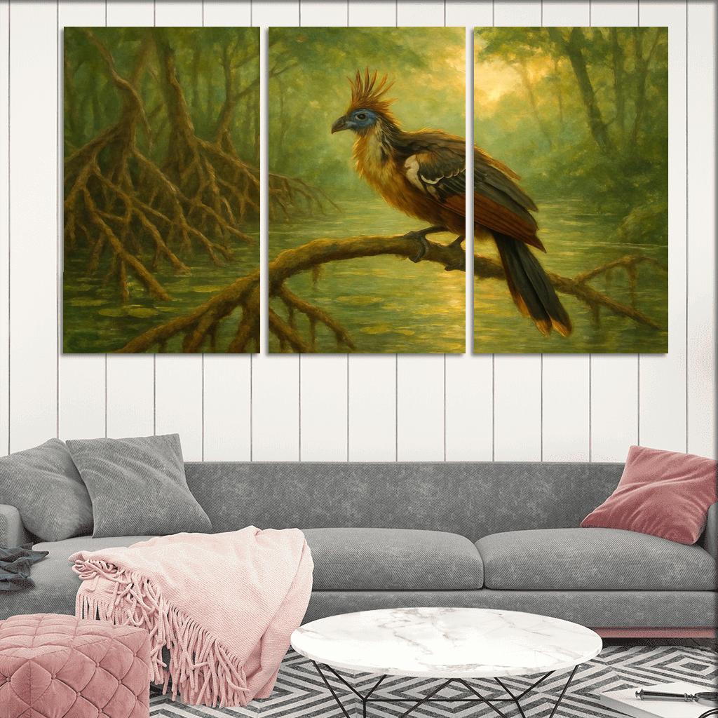 Hoatzin Wetland Forest home decor