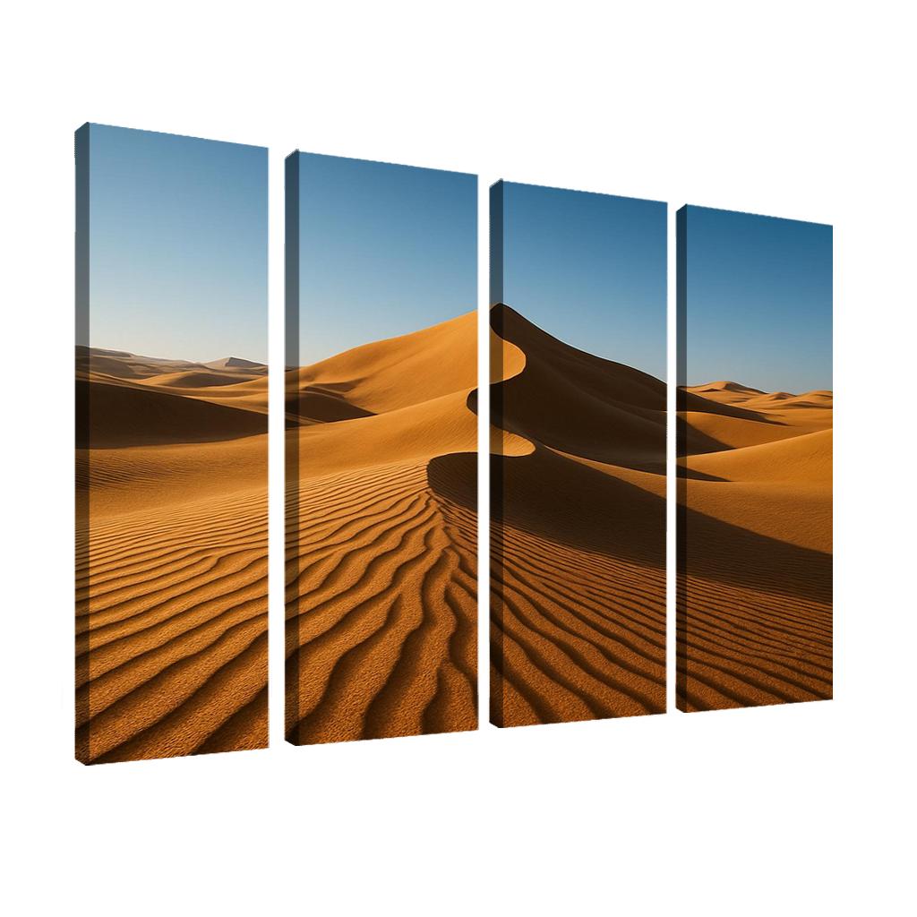 The Golden Dunes Of Silent Desert home decor