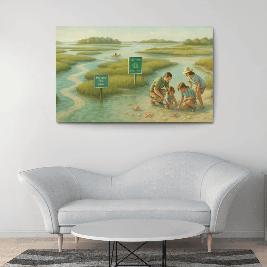 Seagrass Archipelago premium artwork frames