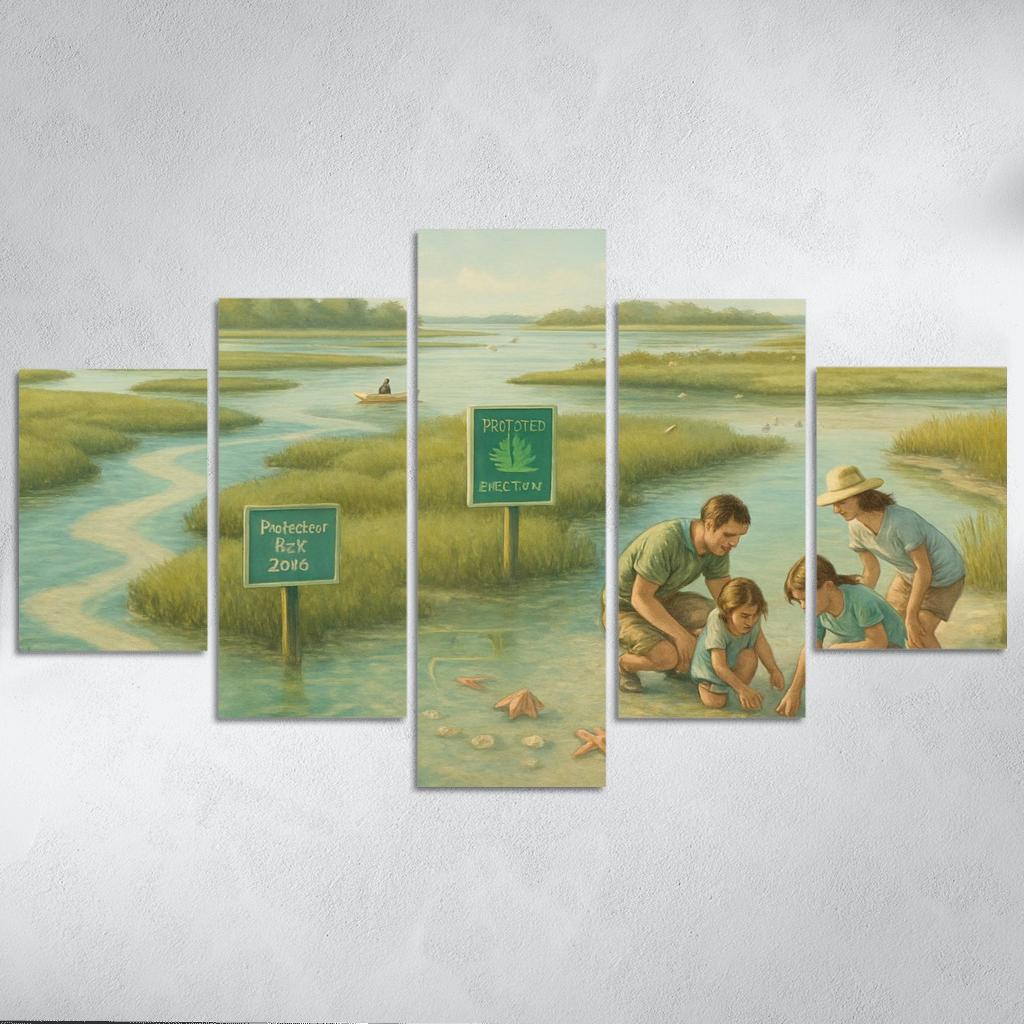 Seagrass Archipelago premium artwork frames