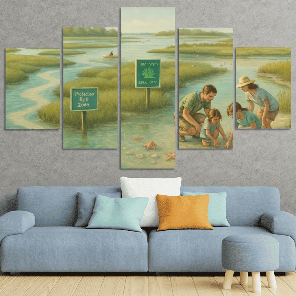 Seagrass Archipelago premium artwork frames