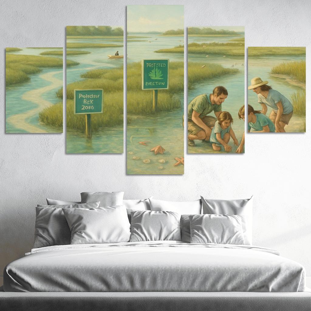 Seagrass Archipelago premium artwork frames