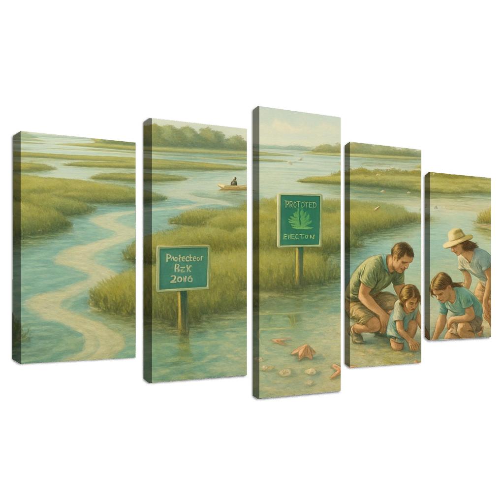 Seagrass Archipelago premium artwork frames