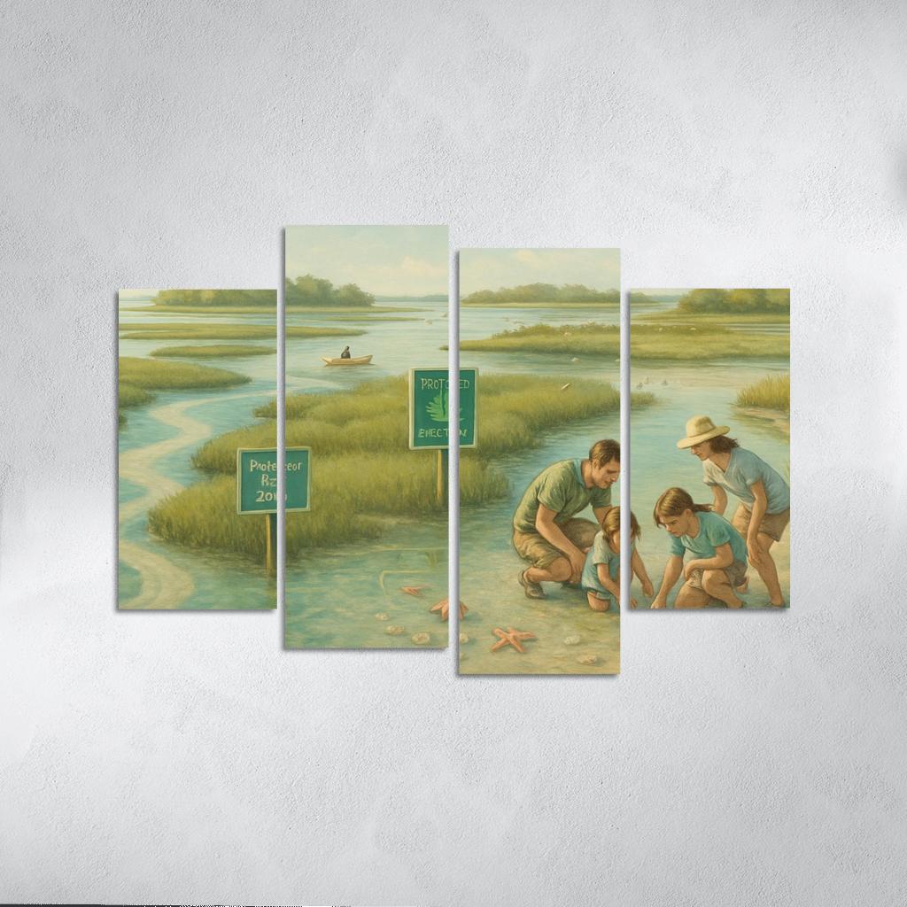 Seagrass Archipelago premium artwork frames