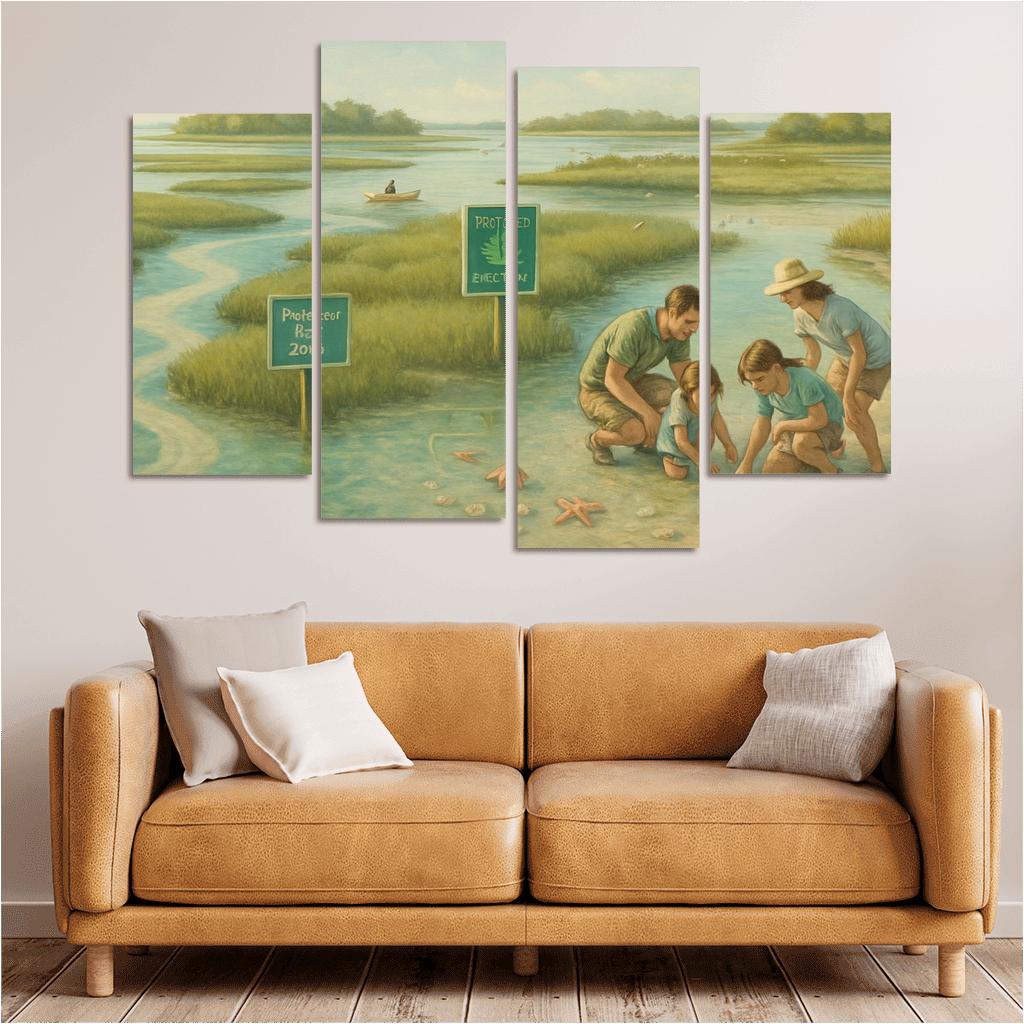 Seagrass Archipelago premium artwork frames