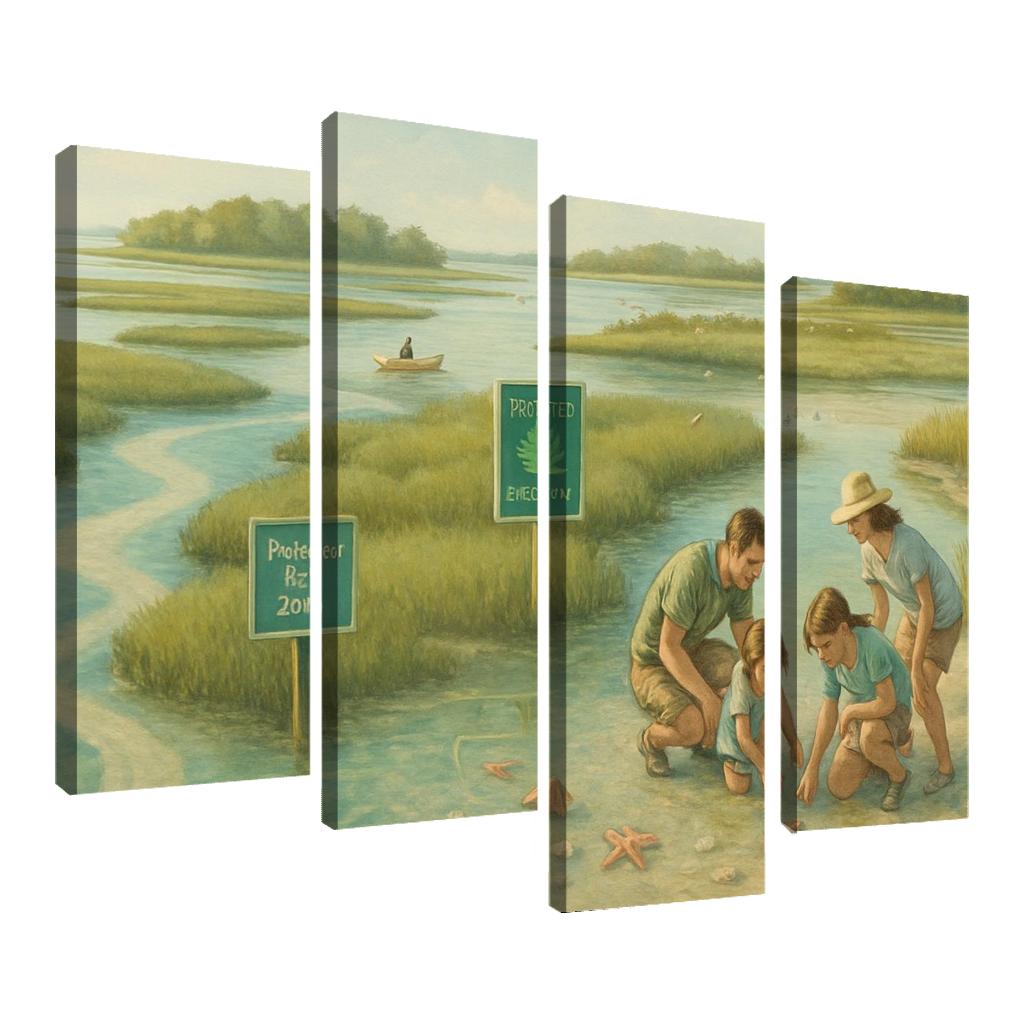 Seagrass Archipelago premium artwork frames