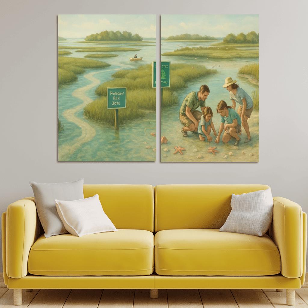 Seagrass Archipelago premium artwork frames
