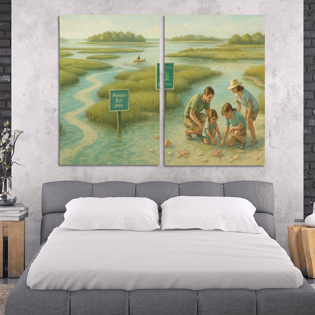 Seagrass Archipelago premium artwork frames