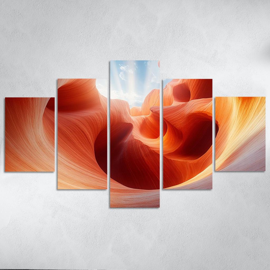 Antelope Canyon - Arizona modern paintings frame