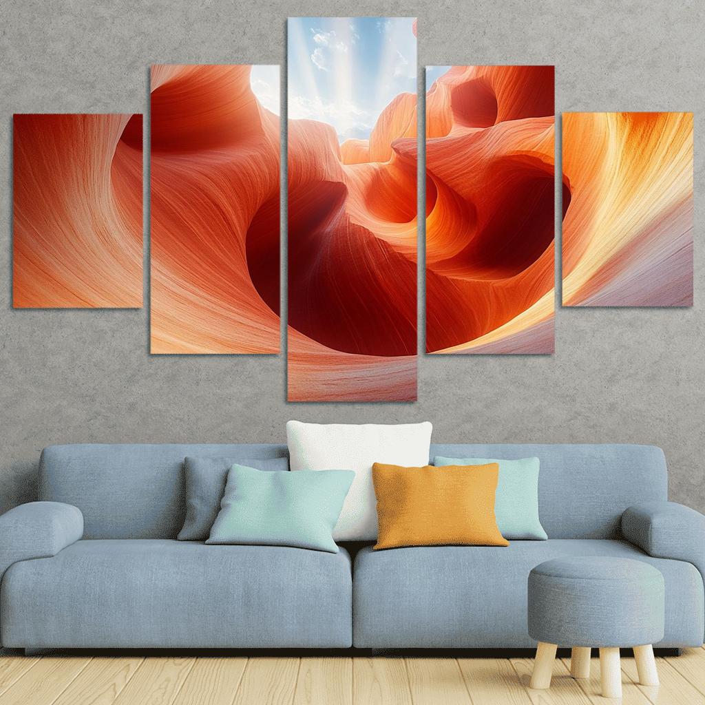 Antelope Canyon - Arizona modern paintings frame