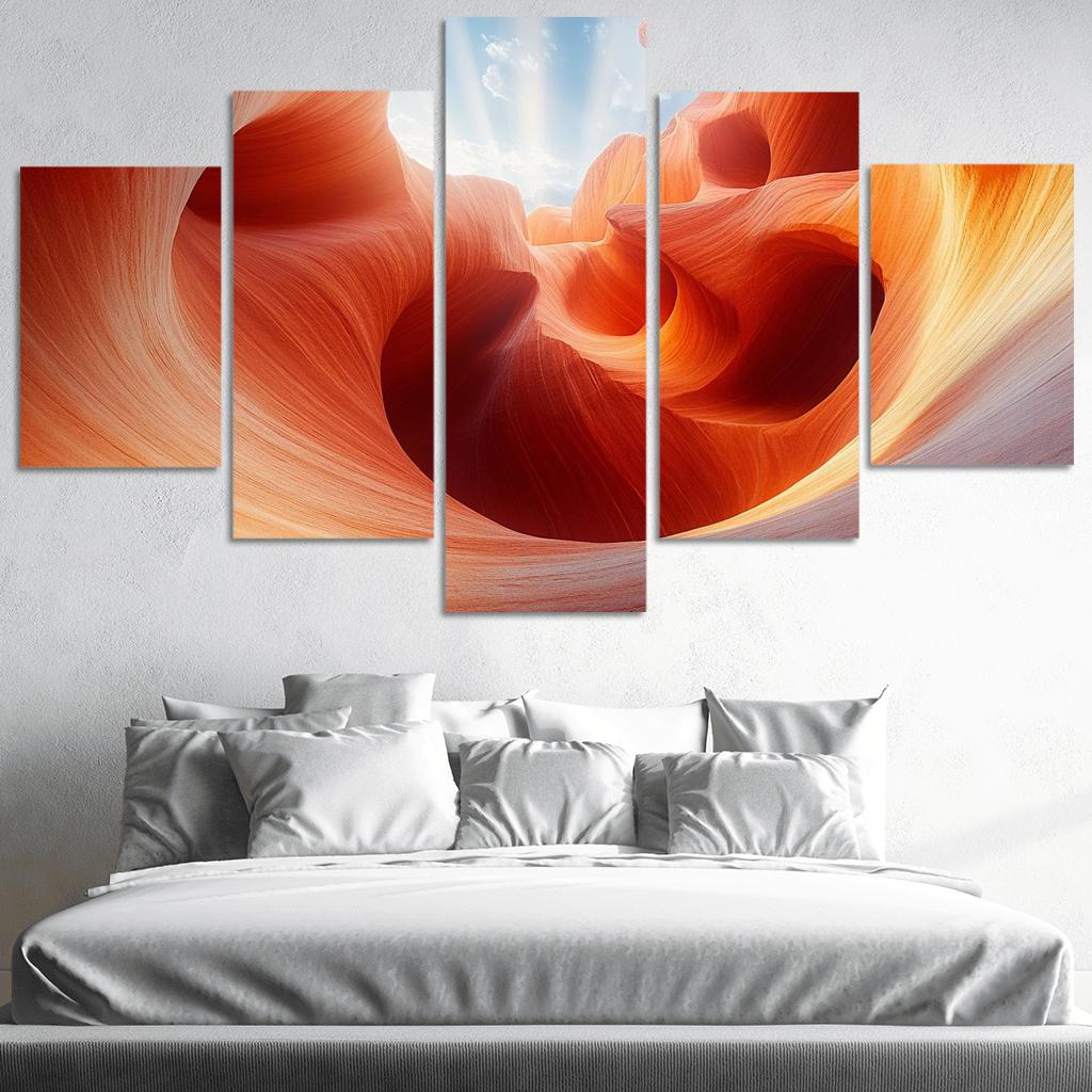 Antelope Canyon - Arizona modern paintings frame