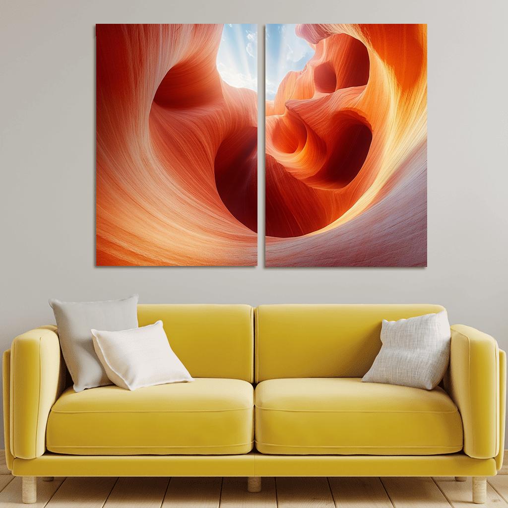 Antelope Canyon - Arizona modern paintings frame