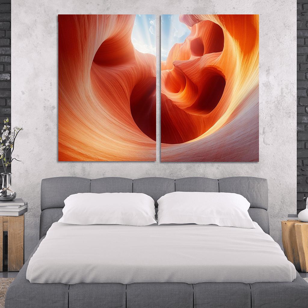 Antelope Canyon - Arizona modern paintings frame
