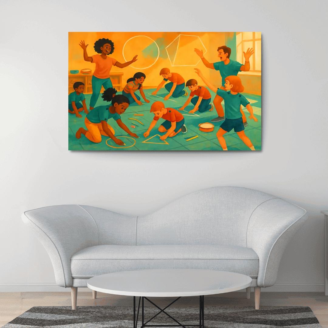 Embodied Math Learning Through Movement art trends