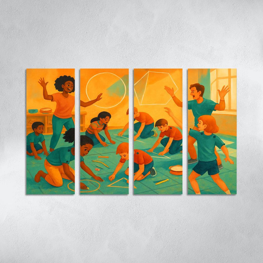 Embodied Math Learning Through Movement art trends