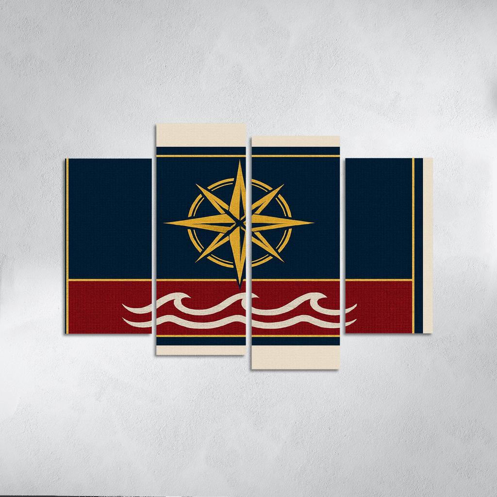Merchant Republic Standard abstract paintings frame