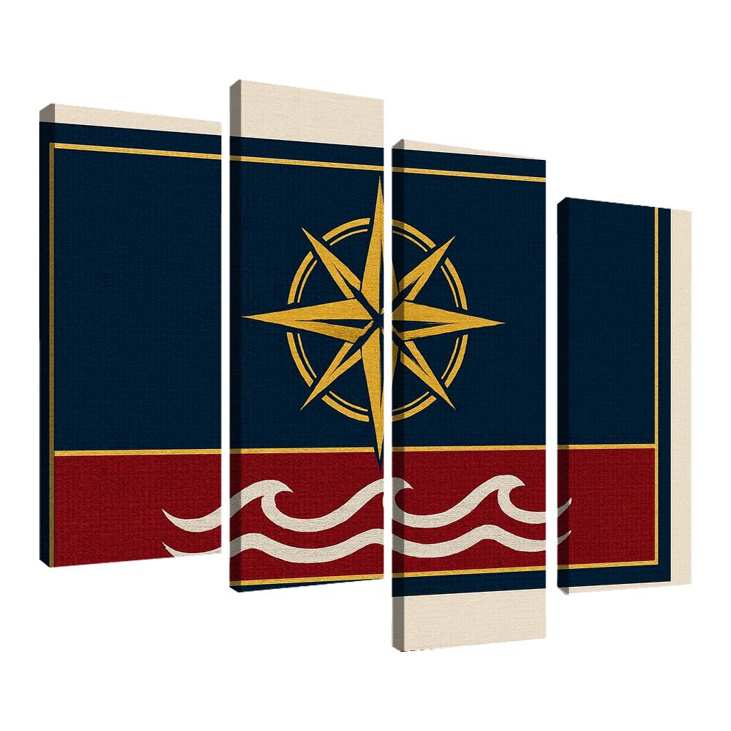 Merchant Republic Standard abstract paintings frame