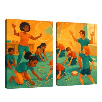 Embodied Math Learning Through Movement art trends