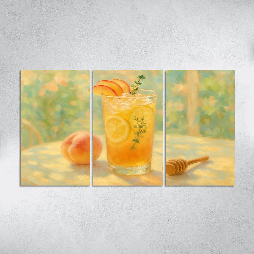 Honey Chamomile Peach Refresher one-piece frames