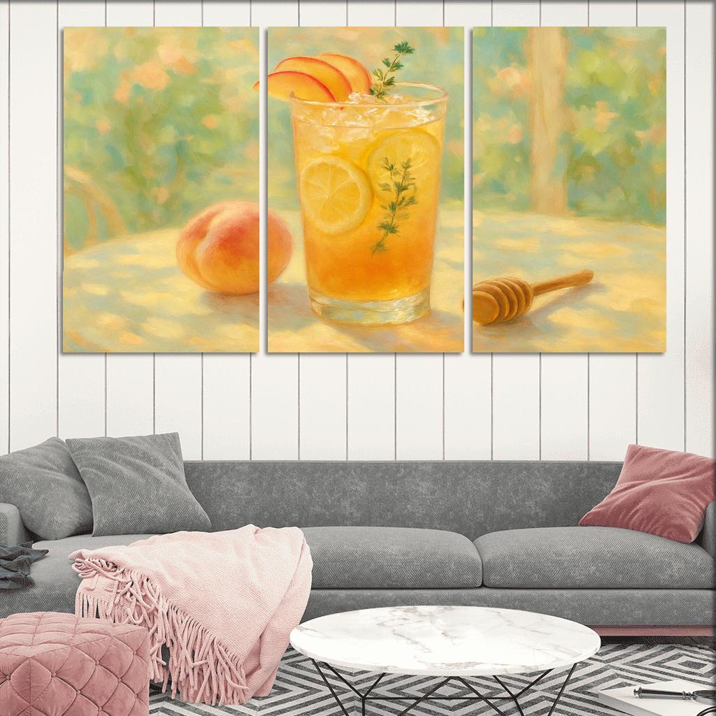 Honey Chamomile Peach Refresher one-piece frames