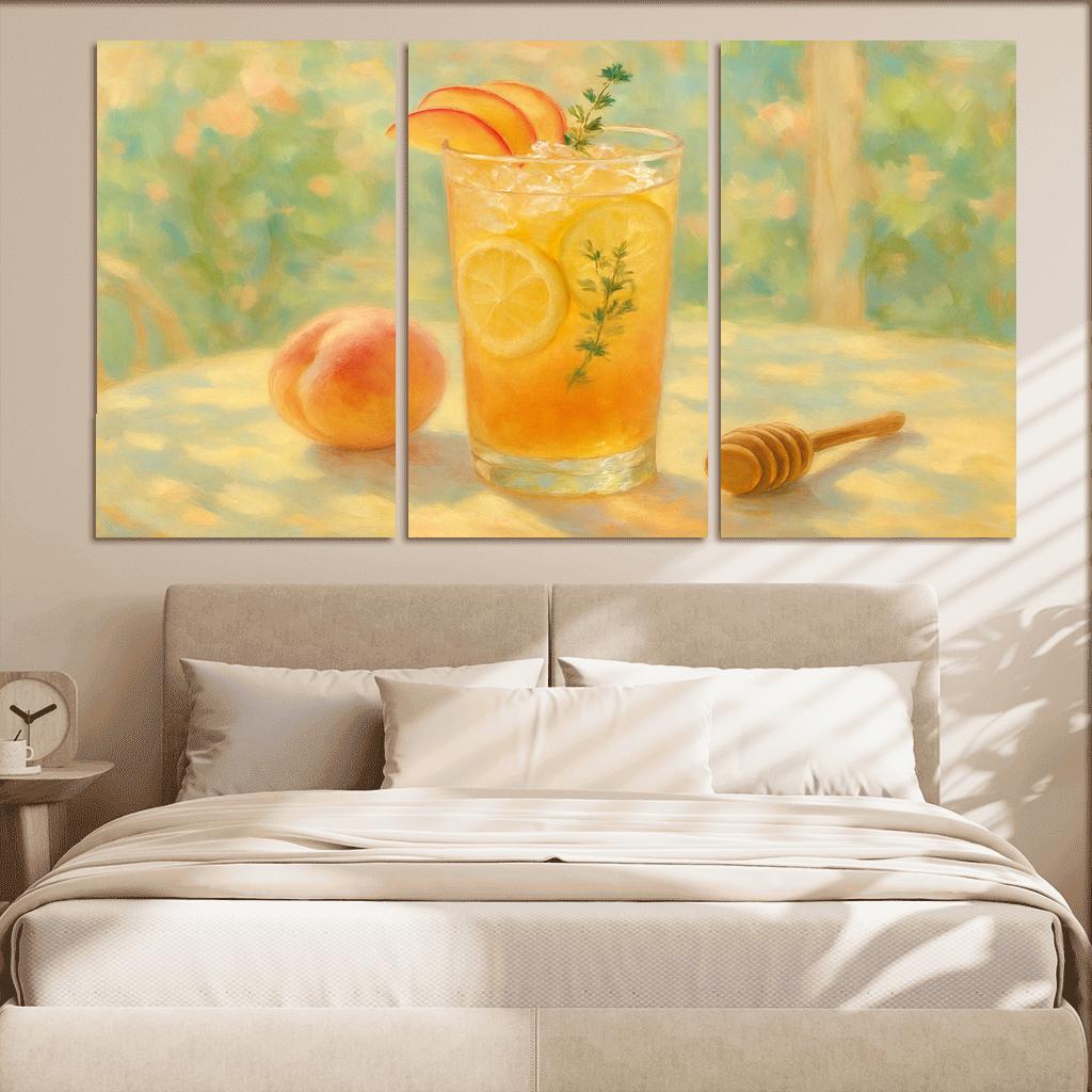 Honey Chamomile Peach Refresher one-piece frames