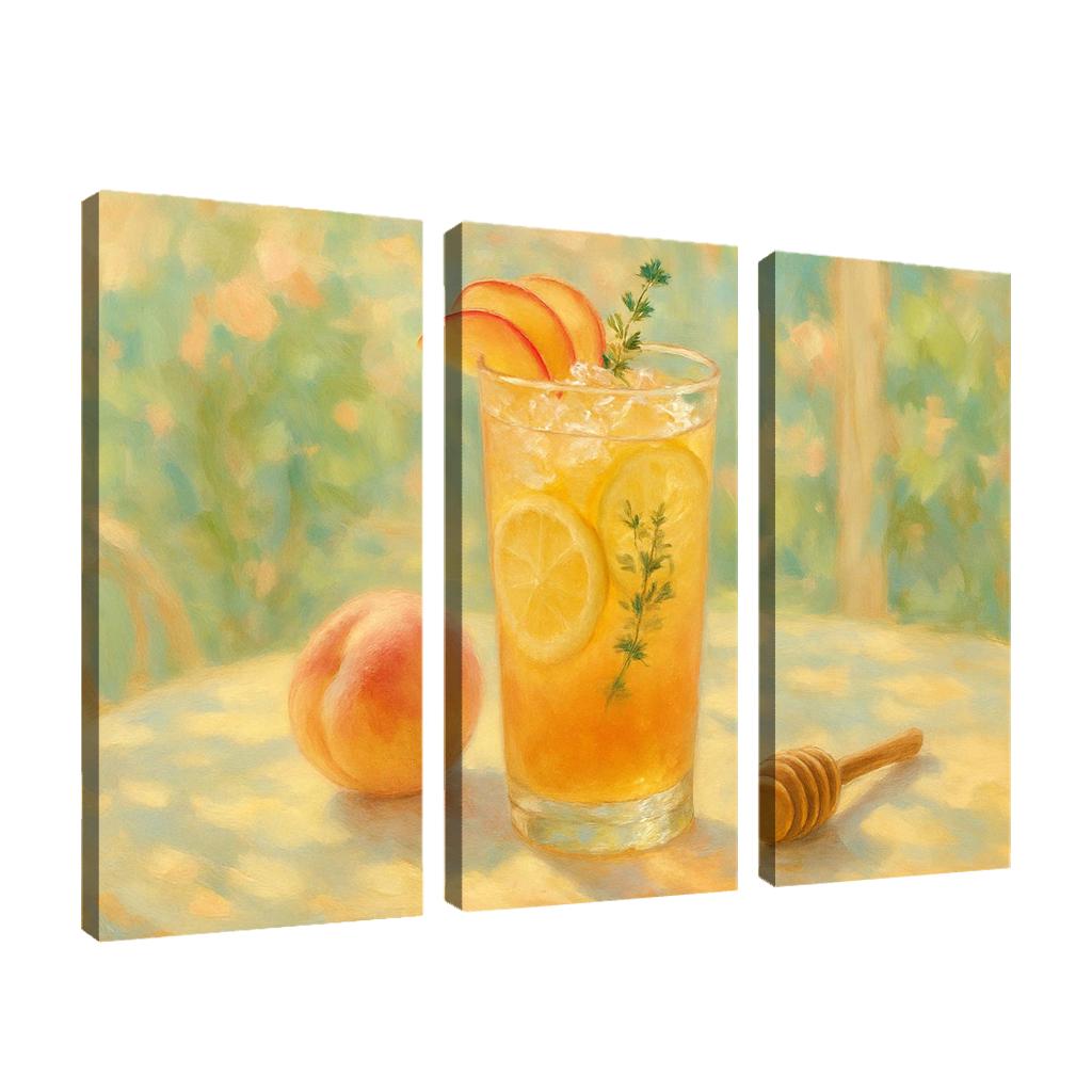 Honey Chamomile Peach Refresher one-piece frames