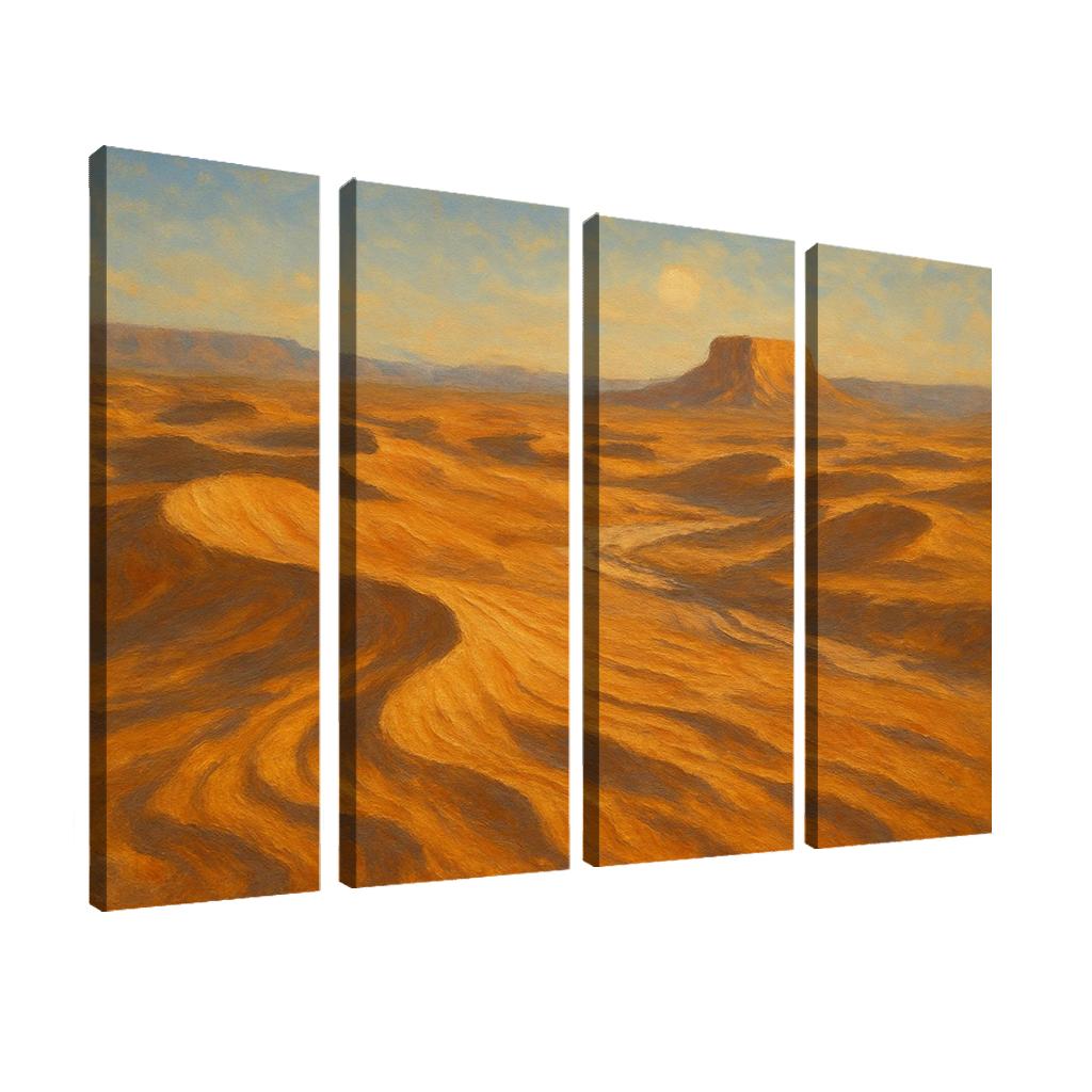 Amber Dunes Of Silent Basin wall art