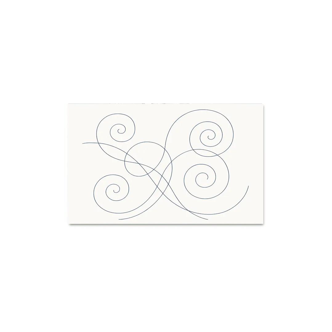 Whispering Spirals abstract paintings frame