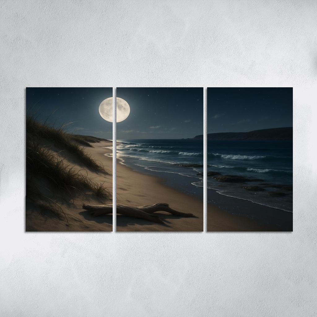 Moonlit Dune Crescent wall decor