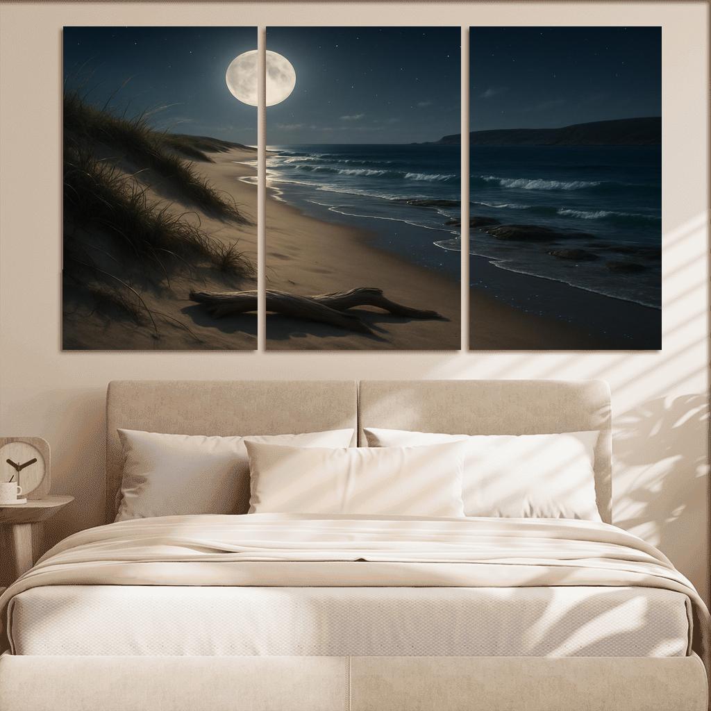Moonlit Dune Crescent wall decor