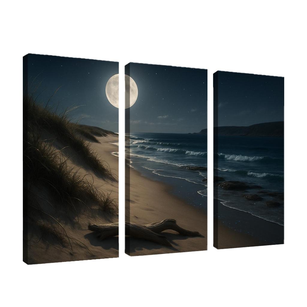 Moonlit Dune Crescent wall decor