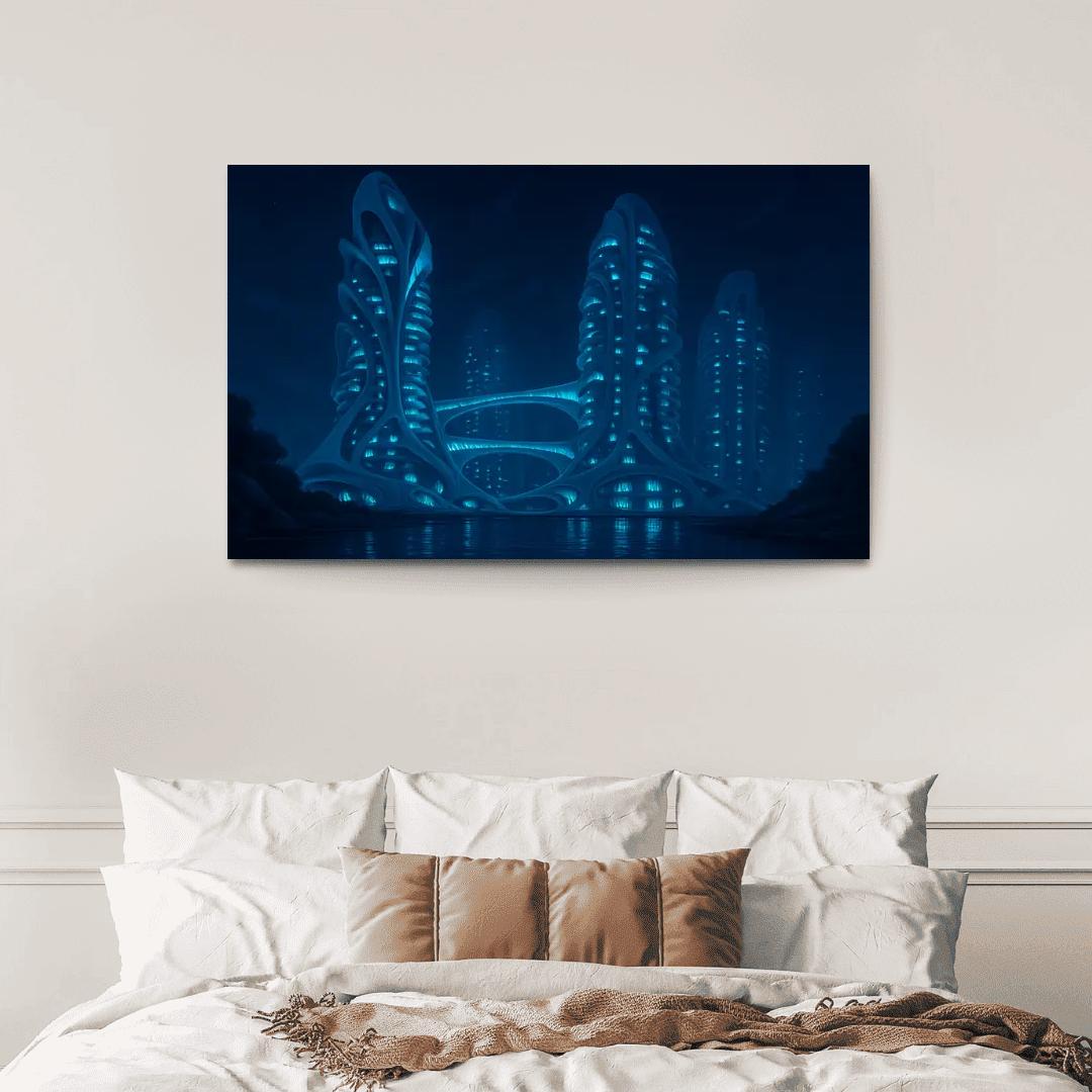 Bioluminescent Habitat Towers decor