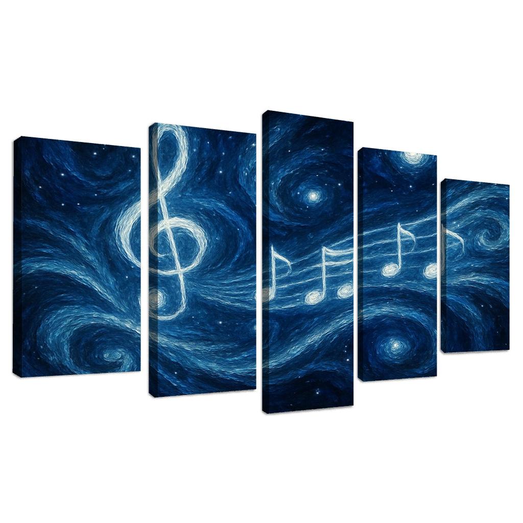 Celestial Symphony Of Thought modern paintings frame