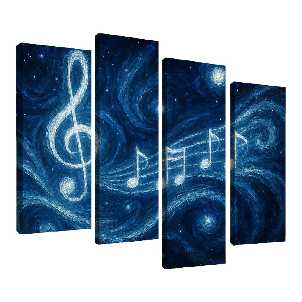 Celestial Symphony Of Thought modern paintings frame