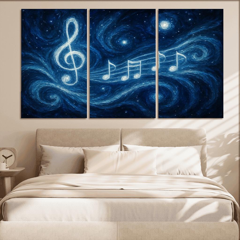 Celestial Symphony Of Thought modern paintings frame