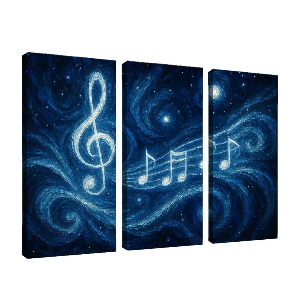 Celestial Symphony Of Thought modern paintings frame