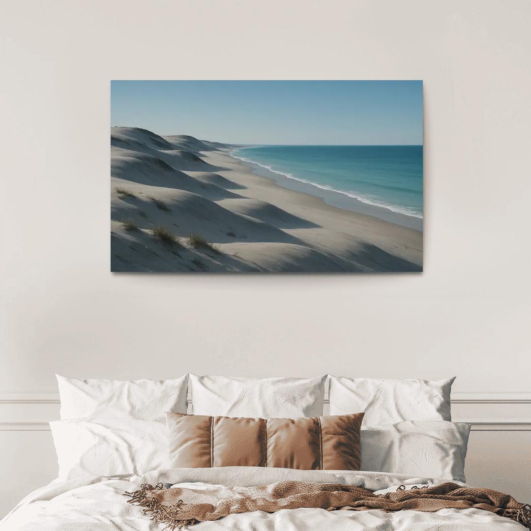 Silver Dunes Shoreline multi-panel paintings