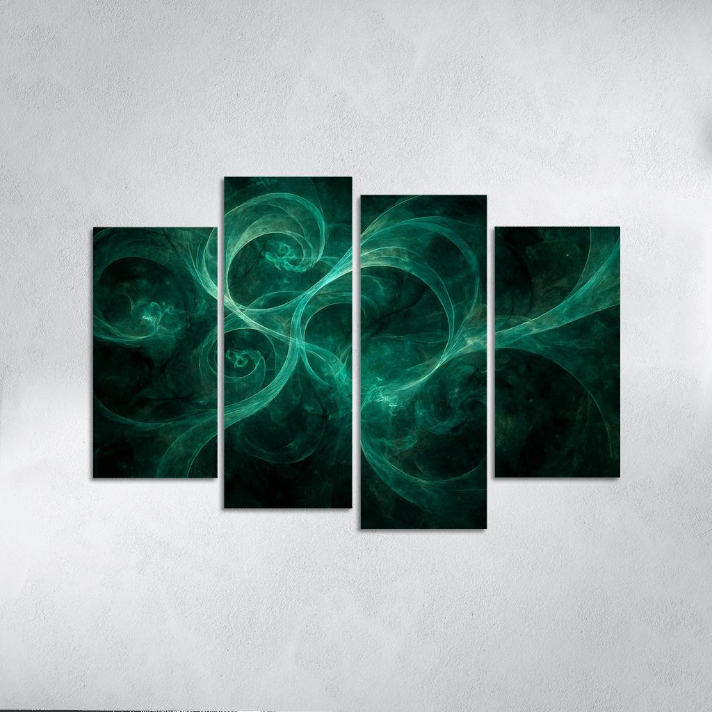 Whispers Of The Quantum Veil abstract paintings frame